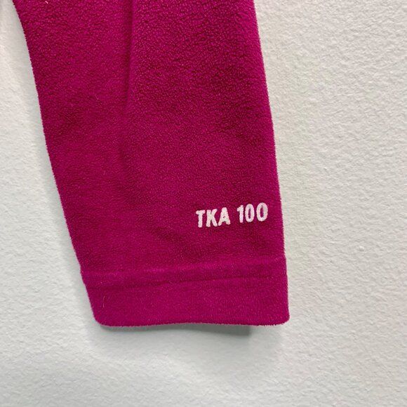 THE NORTH FACE 1/4 Zip Fleece Baselayer Top Girls S 4-5 Base layer Shirt - Picture 3 of 6